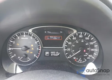 2013 Nissan Altima 2.5 Sv z USA, uszkodzony, nr VIN 1N4AL3AP3DC111256